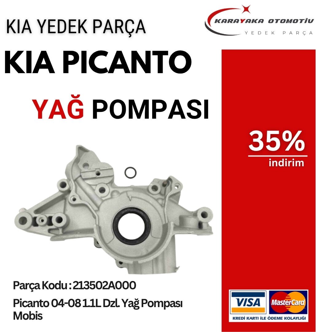 Kia Picanto Yağ Pompası