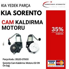 Kia Sorento Cam Kaldırma Motoru